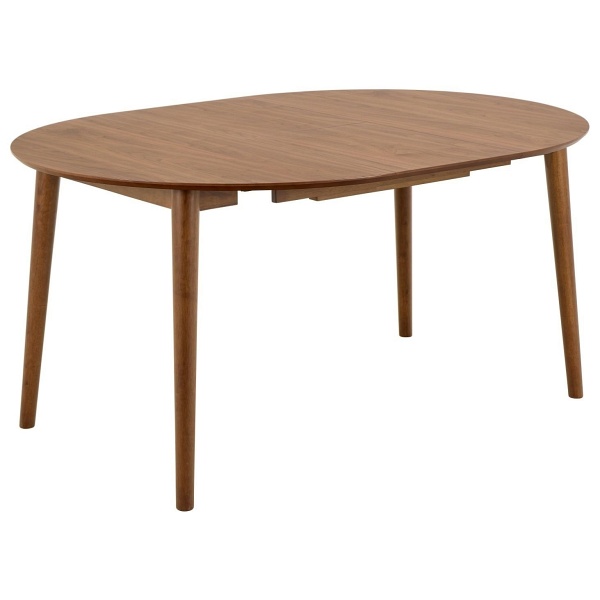 Stół Montreux okrągły rozkładany orzech - ACTONA